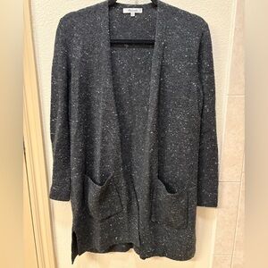 Madewell Speckled Grey Cardigan
